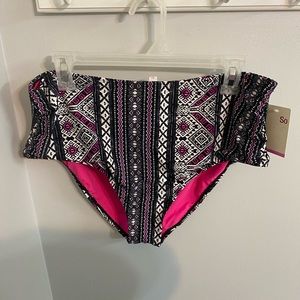 SO by KHOLS High Waisted Bikini Bottoms - NEW WITH TAGS! Size XXL